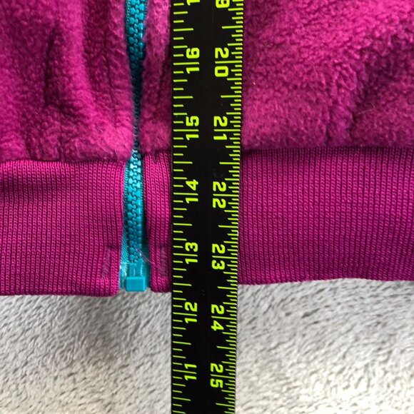 Vintage Columbia Womens Fleece Jacket Medium Radial Sleeve Full Zip Cozy Winter - Picture 5 of 16